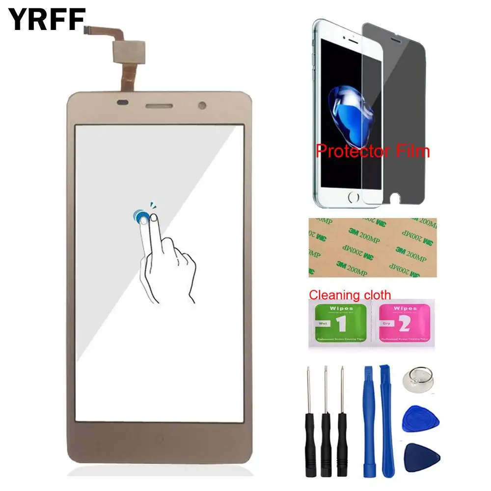 YRFF 5 0 дюймов Переднее стекло для телефона Leagoo M5 сенсорный экран Сенсорная панель
