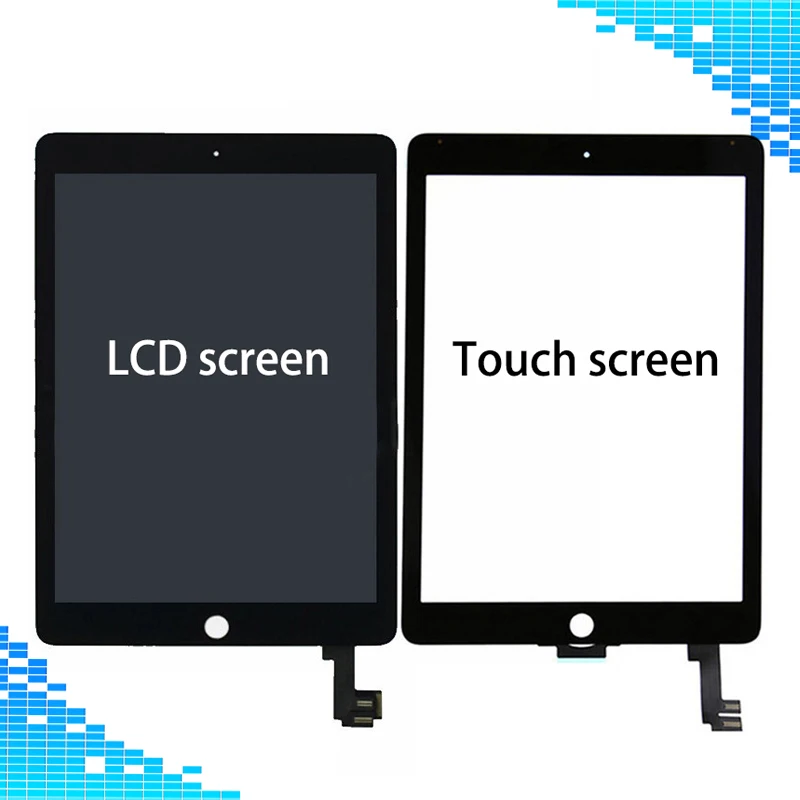 

A1567 A1566 Tablet Screen For ipad Air2 LCD Display Touch screen Digitizer Assembly Replacement For iPad Air2 A1567 A1566 Tablet