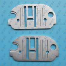 2 PCS NEEDLE PLATE 6MM ZIG ZAG #447580 fits SINGER 2102, 2108, 2210, 8602, 8605, 8606