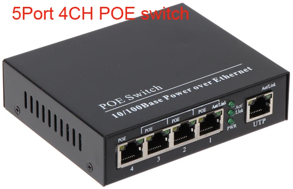 4CH POE SWITCH