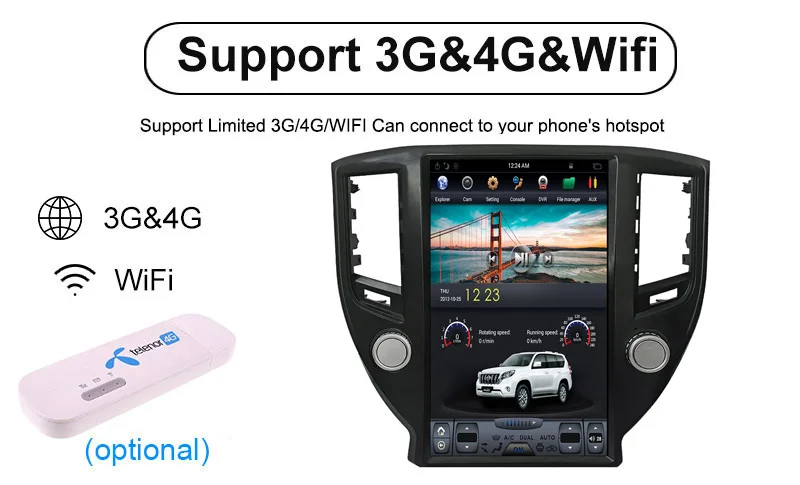 Perfect Tesla style Car GPS Navigation For TOYOTA CROWN Fourteenth generation car multimedia radio tape recorder 4K H car accessories 14