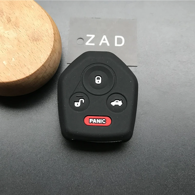Чехол ZAD на 4 кнопки для Subaru Tribeca Forester WRX XV Outback Legacy Impreza Crosstrek|car key case cover|key for carkey cover