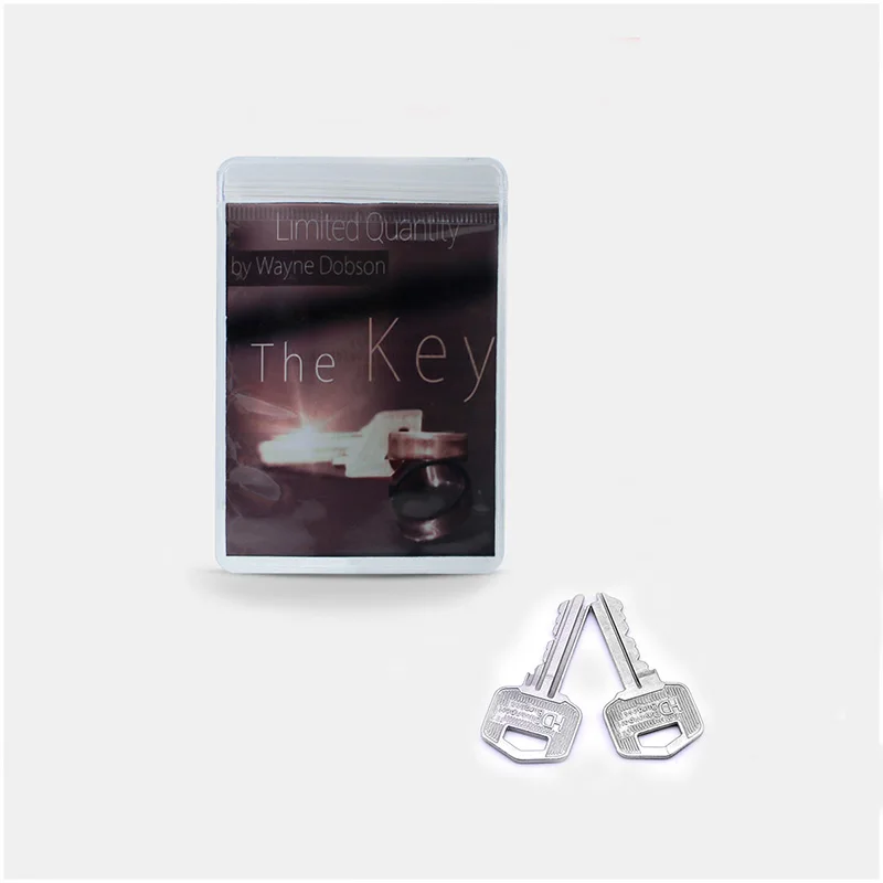 The Key (Gimmicks and Online Instructions) - Silver Magic Tricks Magician Close Up Props Amazing Linking Magia | Игрушки и хобби