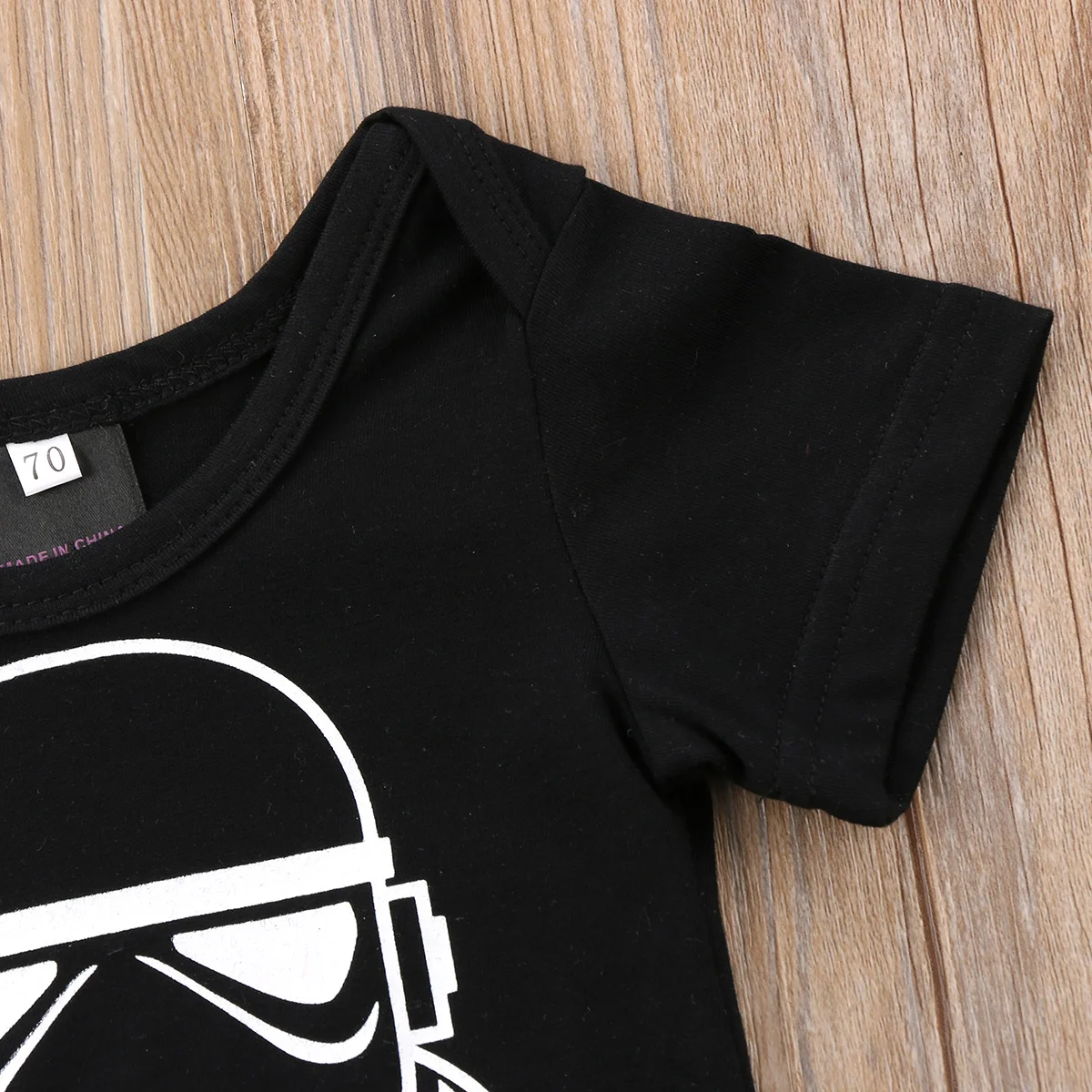 Боди для новорожденных с короткими рукавами надписью Star Wars мальчиков и