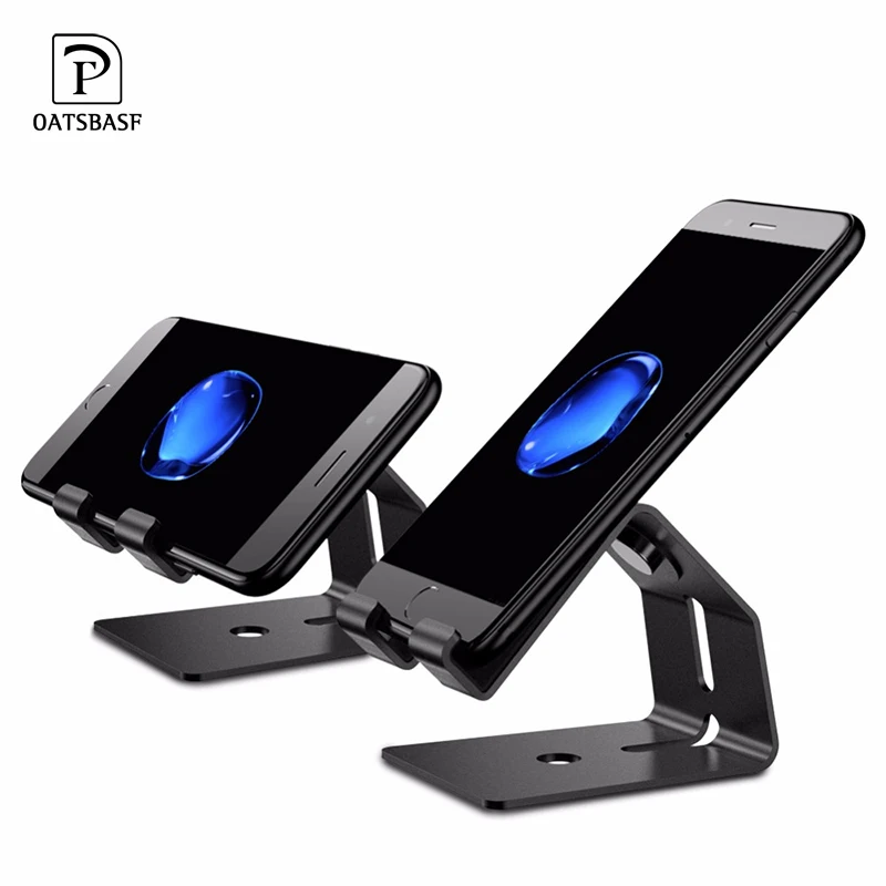 OATSBASF 2 in 1 Aluminium Alloy Universal Mobile font b Phone b font Stand Desk font
