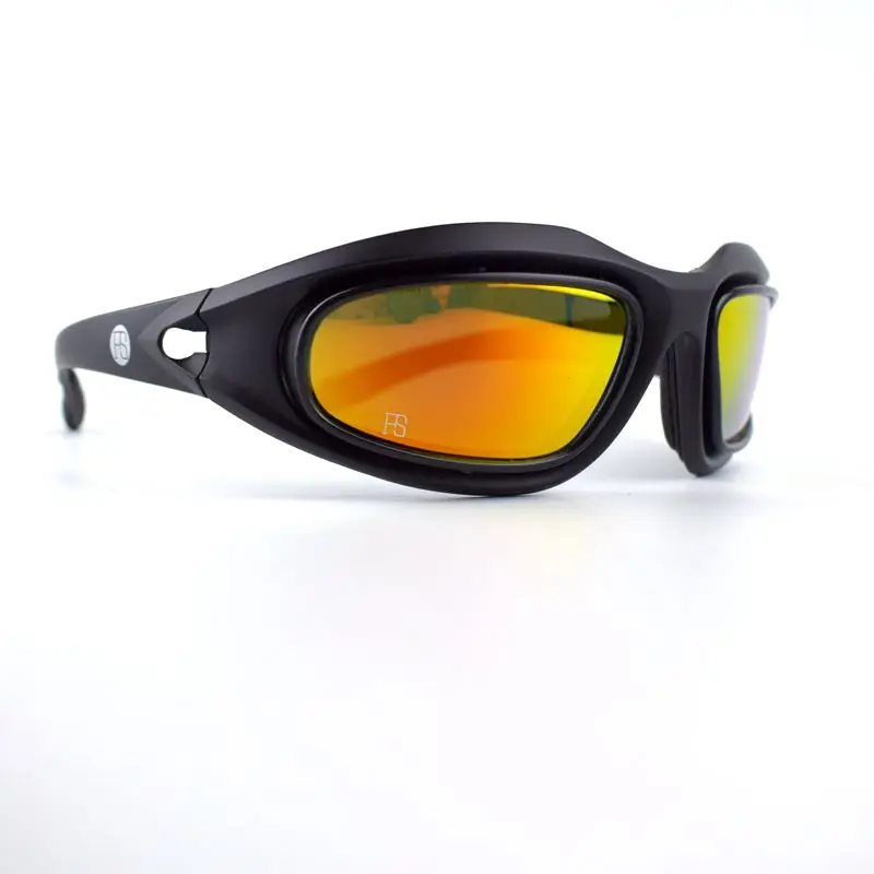 Тактические очки C5 поляризационные армейские военные очки страйкбол стрельба охотничьи очки спортивная защита походные солнцезащитные очки