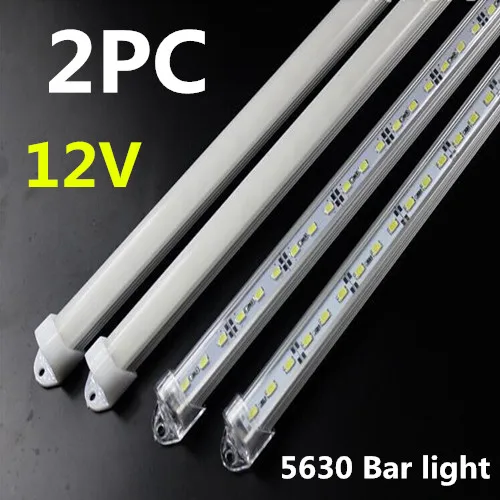 Rigid Strip 5630 font b LED b font Bar Light Blue Green Red Waterproof U Groove