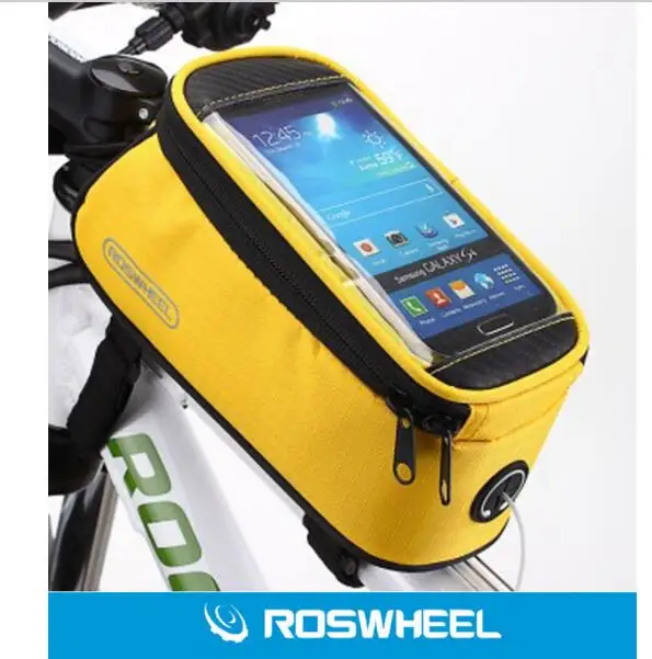 Best ROSWHEEL Outdoor Waterproof Cycling Bicycle Bag MTB Bike Frame Tube Panniers Touchscreen Phone Case Reflective Bags 4.2"4.8"5.5" 2 Best ROSWHEEL Outdoor Waterproof Cycling Bicycle Bag MTB Bike Frame Tube Panniers Touchscreen Phone Case Reflective Bags 4.2"4.8"5.5" 2