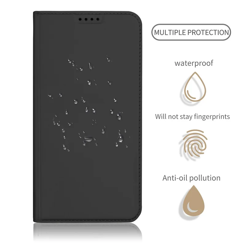 

New for Huawei Honor 7X phone case cover flip protection leather case for Huawei honor 7x card slot leather case magnetic