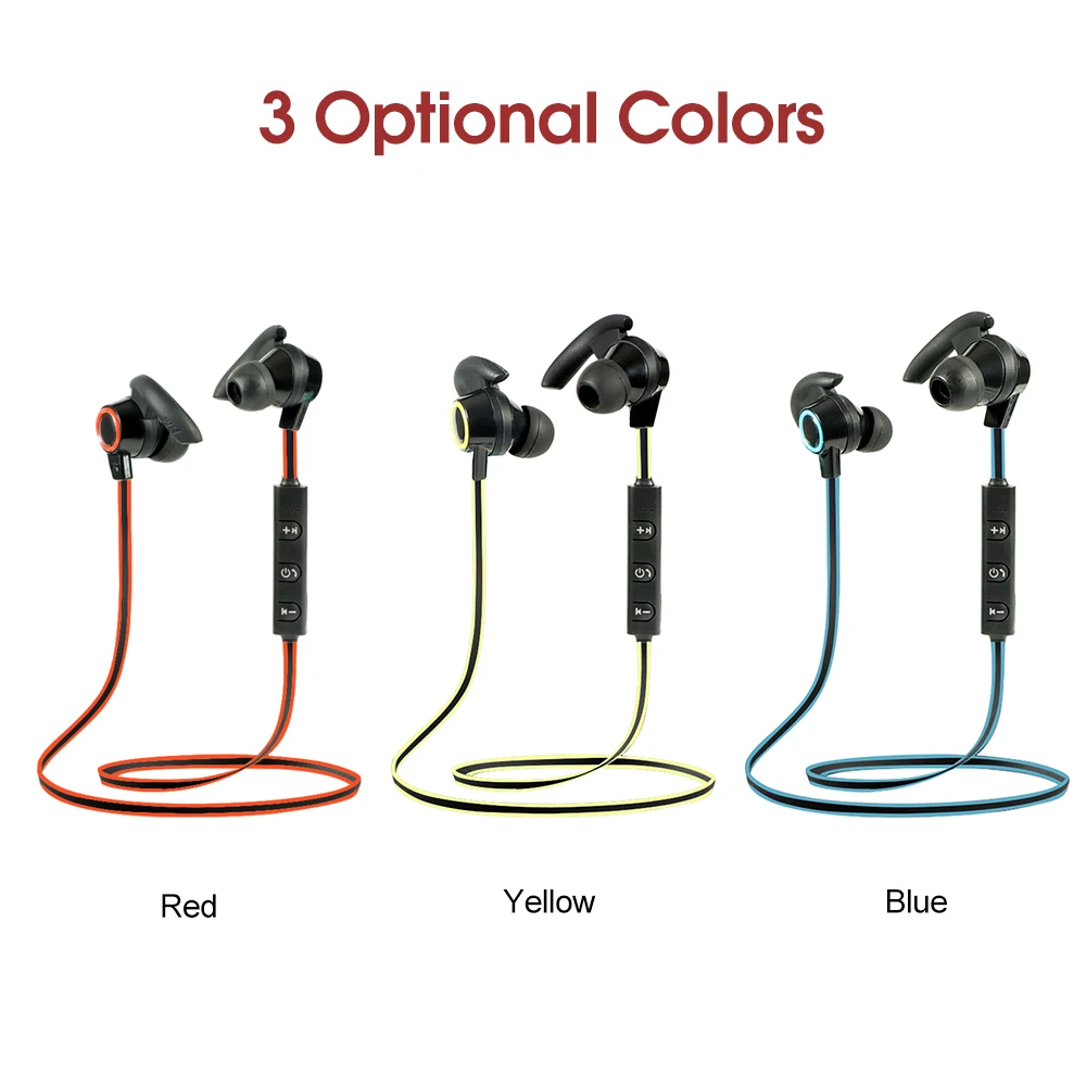

Bluetooth 4.2 + EDR Wireless Earphone Outdoor In-ear Stereo Music Earphone Built-in Microphone Earphone