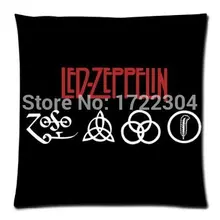 Пользовательские Led Zeppelin рок группа подушки наволочки 3" x 35" одна сторона LU-013
