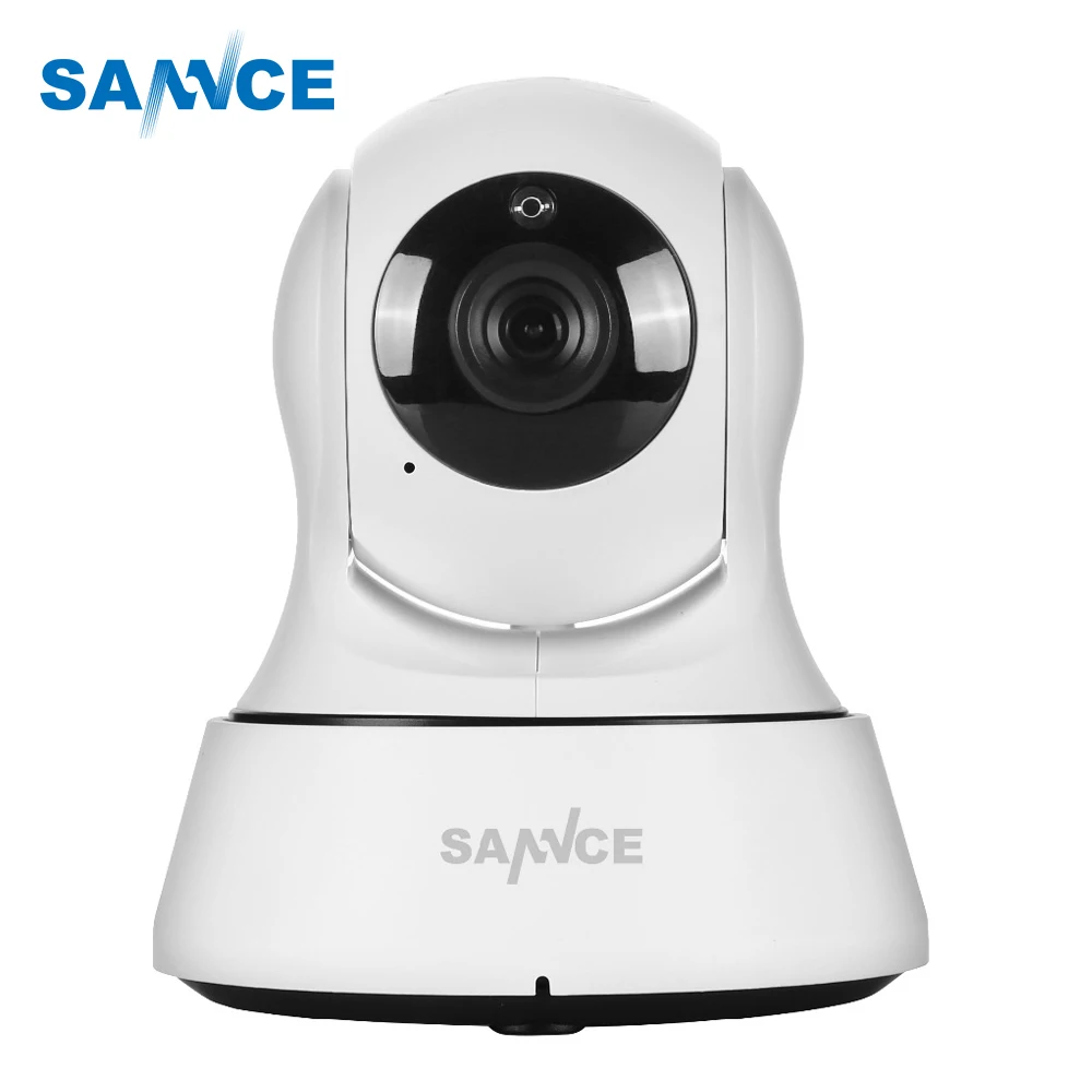 Prix SANNCE HD 720 p Caméra IP Wifi de sécurité À Domicile P2P surveillance Intérieur CCTV 6 pcs Led IR Cut Vision Nocturne sans fil IP Caméra 3.6 m