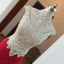 Vestidos de festa Сатиновые длинные платья для выпускного вечера Вечерние платья Русалка официальное вечернее платье халат De Soiree корсет с кристаллами аппликация