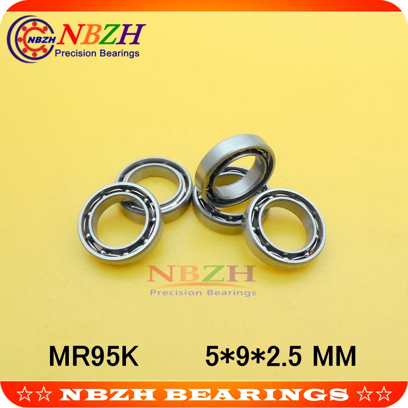 Бесплатная доставка Миниатюрный подшипник NBZH L950 MR95 OPEN 5*9*2 5 мм для хобби и