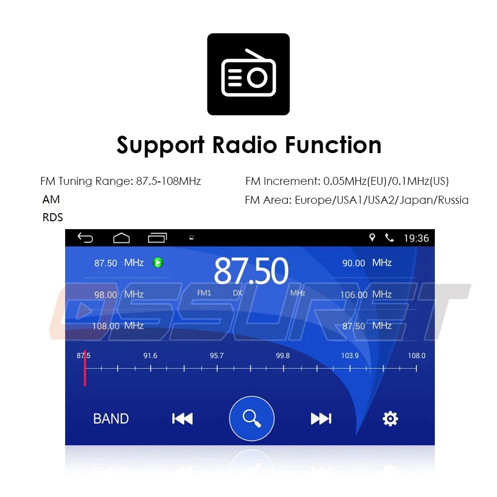 Discount Hizpo Car Multimedia player Android 9.0 GPS 2 Din ForVW/Golf/Tiguan/Skoda/Fabia/Rapid/Seat/Leon/Skoda navi automotivo fm rds dab 17