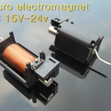 1 шт. № 1 микроэлектромагнит, 15 V-24 v обороты постоянный электромагнит, двухтактный типа, сцепление с поверхностью, с односторонним всасыванием и Медь катушки