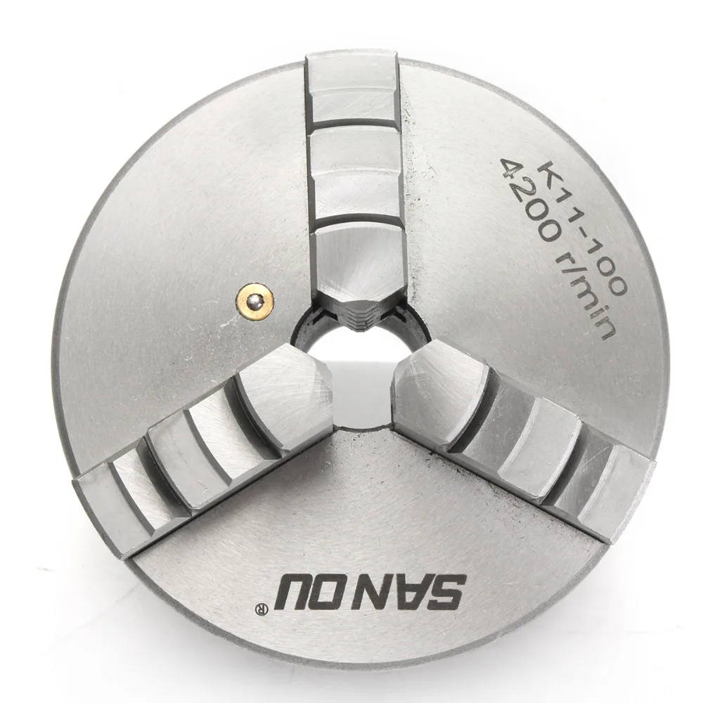 K11-100-3-Jaw-100mm-4200r-min-Hardened-Steel-Lathe-Chuck-Self-Centering-Safety-Chuck-Key4