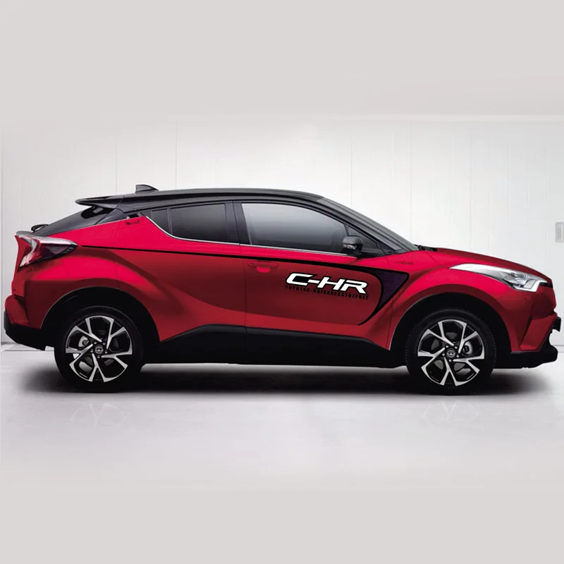 TAIYAO автомобильный стильный спортивный стикер для TOYOTA C-HR Hy-power, автомобильные аксессуары и наклейки