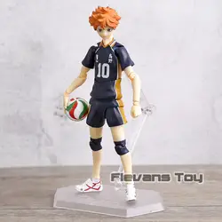 Аниме мультфильм Haikyuu! Волейбол спортсмен Хината Syouyou Shoyo Figma 358 ПВХ фигурку Коллекция Модель игрушки