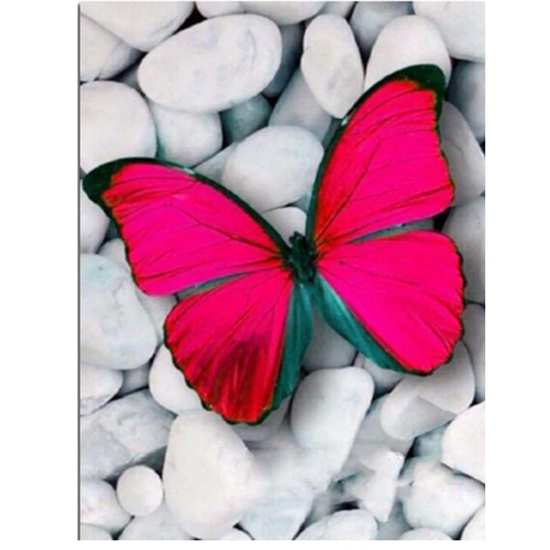 

Diamond Embroidery Stone & Butterfly Diamond Mosaic Crafts Square Full Diy Diamond Painting Cross Stitch Rhinestones Needlework