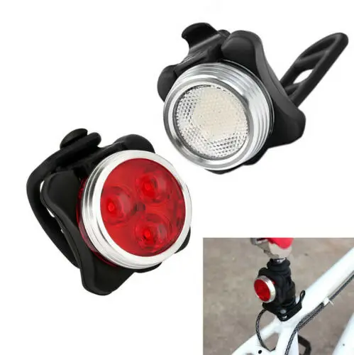 USB Перезаряжаемые велосипед задний светильник светодиодный велосипедный Предупреждение Безопасности Смарт-лампа