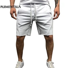 Pui men tiua летние мужские Бодибилдинг Тренажерный зал тренировочные шорты для бега упражнения быстросохнущие шорты мужские тренировочные шорты на шнурке