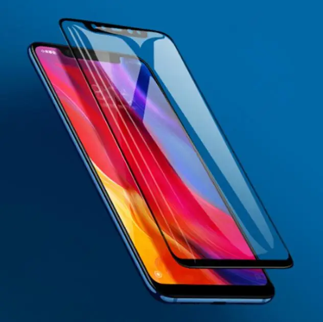 Xiao mi Red mi Note 7 Pro Защитная пленка для мобильного HD пленка из закаленного стекла высокого качества без белой Передней Пленки для mi K20 mi 8 6 9 SE 5a