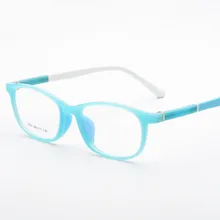 TR90 гибкие детские очки, квадратная оправа, очки для детей, мальчиков, девочек, степень близорукости, оптическая оправа, Детская оправа для очков