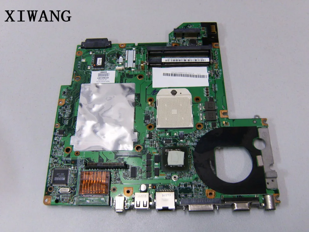 

Free Shipping 431843-001 440768-001 Motherboard for HP COMPAQ DV2000 V3000 with UPGRADE R Vesion G6150