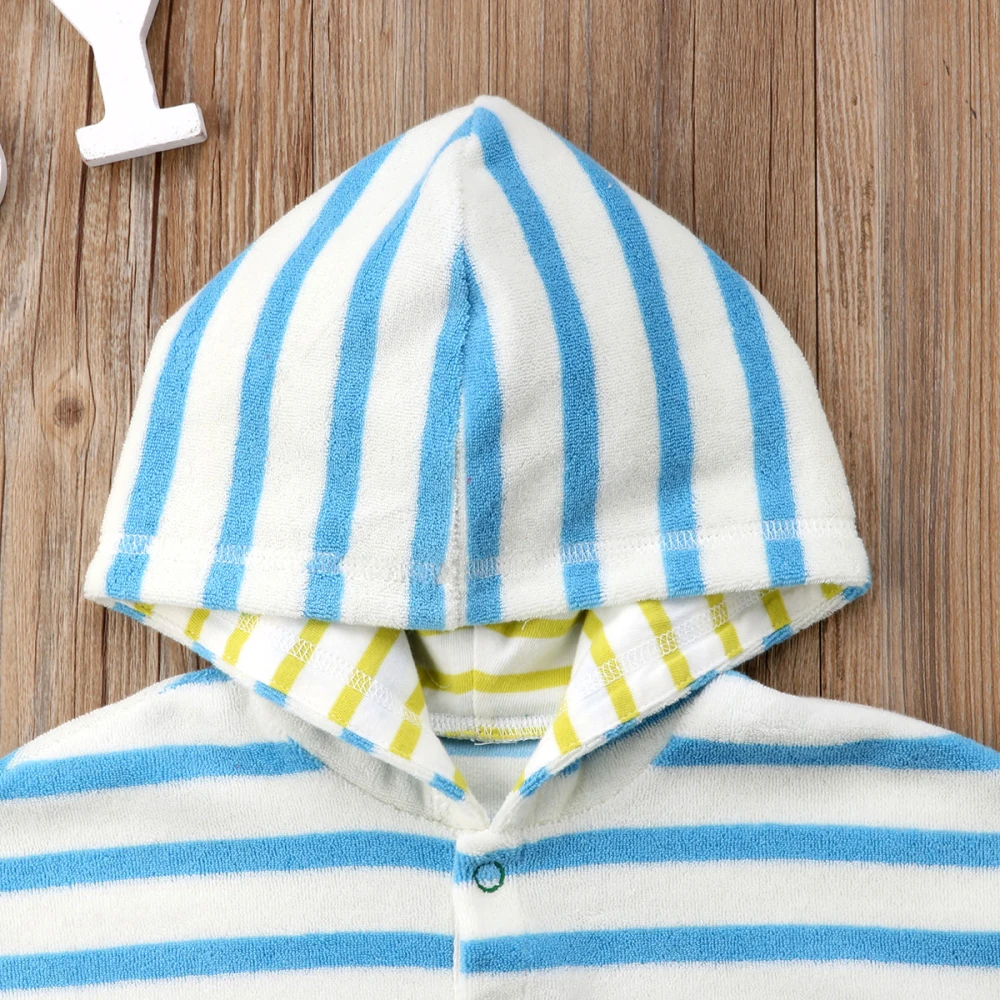 Новое поступление, банное полотенце с капюшоном и рисунком, пляжный банный халат для малышей