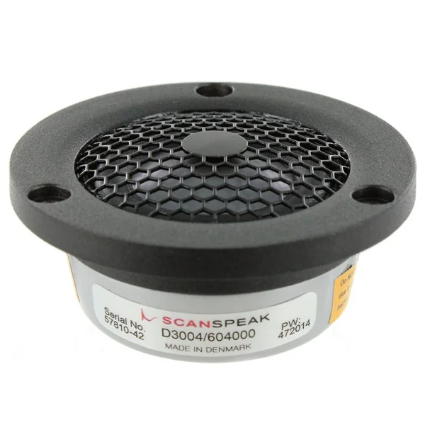 Scan-Speak D3004/604000-1 дюймов Beryllium диафрагма/твитер блок 4ohm-90.9dB вес нетто 0,15 кг