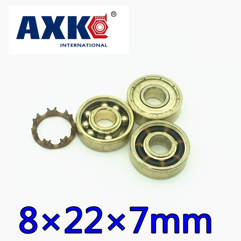 

2023 New Free Shipping 16pc/set Golden 8x22x7mm 608z Ilq-11 Inline Skateboard Speed Skate Bearing Roller Skating Longboard 608