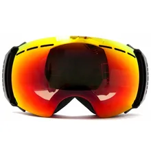 Ser agradable doble anti-niebla de Esquí gafas de snowboard deporte de Invierno nieve esqui fotocromáticos grande Marca motocross gafas de esquí esférica