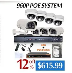 Наблюдения H.264 PoE NVR 8 каналов для Full HD 1080 P IP Камера POE 8ch PoE NVR 1080 P 48 В 802.3af Onvif 2.0