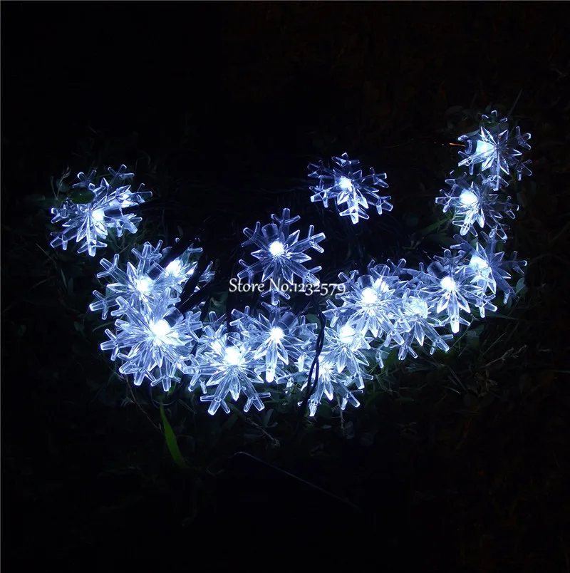 СВЕТОДИОДНАЯ Гирлянда в виде снежинок 12 м/39 футов 100 шт.|lamp white light|lamp light farmslight box lamp