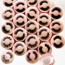 Частная маркировка норковых ресниц 3D ресницы из шерсти норки оптом норковые ресницы ручной работы, густые ресницы большого количества