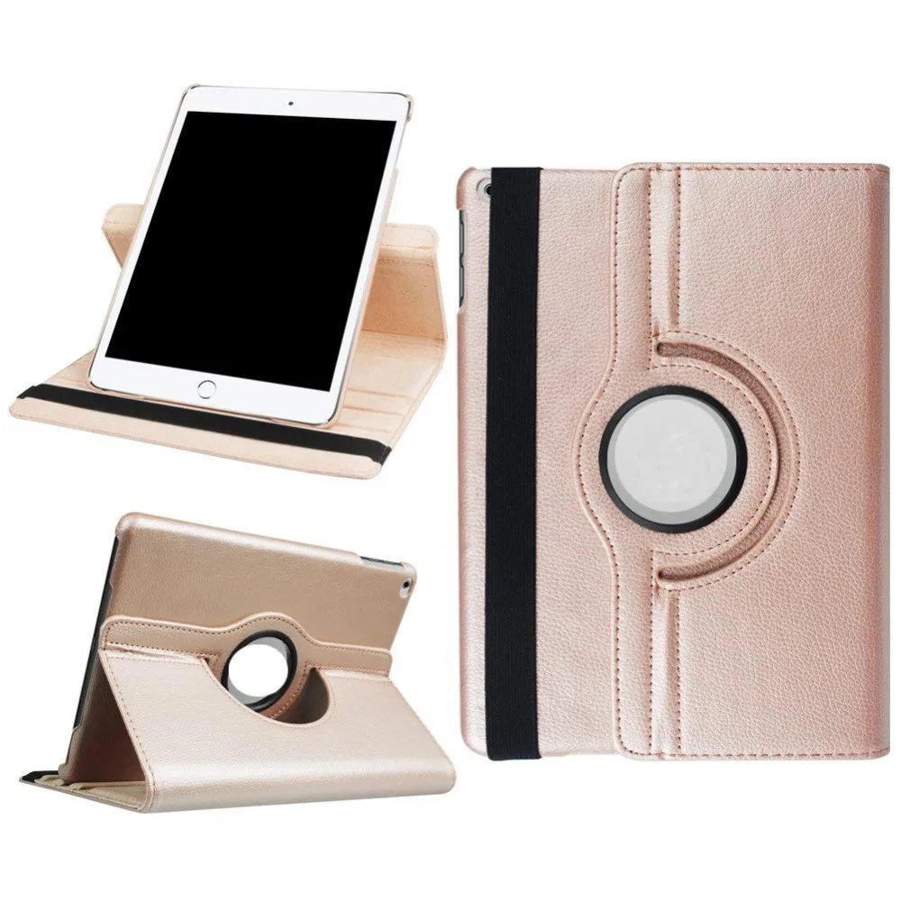 

For Huawei MediaPad T3 10 Tablet Case Cover 360 Rotation Flip PU Leather Case Smart Stand Cover for Honor Play Pad 2 9.6+Pen