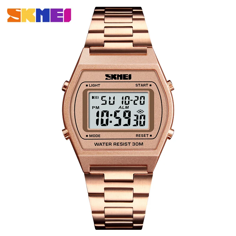 

SKMEI Mens Luxury Business Digital Watches Waterproof Backlight 12/24 Hour Watch Men Outdoor Sports Wristwatch Relogio Masculino