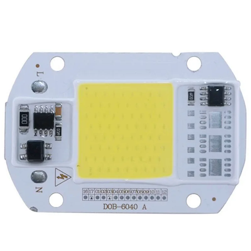 Светодиодный COB Светодиодная лампа шарик 220V 20W 30W 50W умная ИС (интеграционная