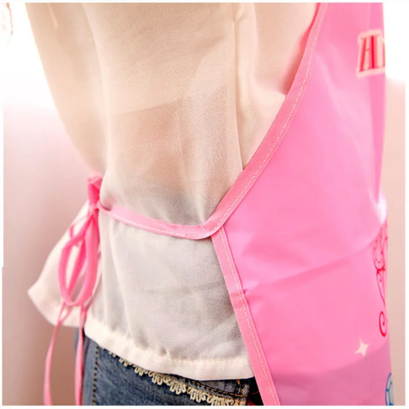 1pcs Cute Cartoon Animal Women Waterproof Apron Kitchen Restaurant Cooking Aprons Anti-oil Bib cocina BBQ Baking tablier