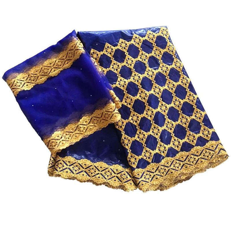 

New arrival african bazin riche lace high quality bazin brode getzner african tissu basin fabric for women dress 7yards/set