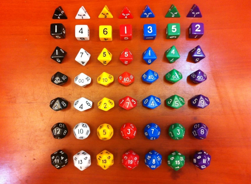 

dnd dice (7 dices set) Christmas gift ,Valentine's Day gift ,A birthday gift,Children teaching,props,Souptoys
