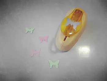 

free ship 1''(2.5cm) butterfly shape eva foam punch child diy craft punch scrapbook paper cutter scrapbooking punches Embosser