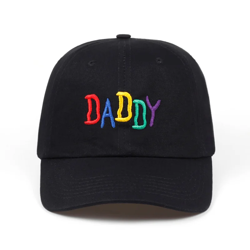 

2018 new High Quality Brand Letter DADDY Snapback Cap Cotton Baseball Cap For Adult Men Women Hip Hop Dad Hat Bone Gorra