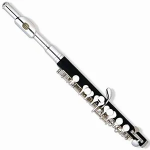 Exquisite musical instruments silver plated piccolo musical instrument