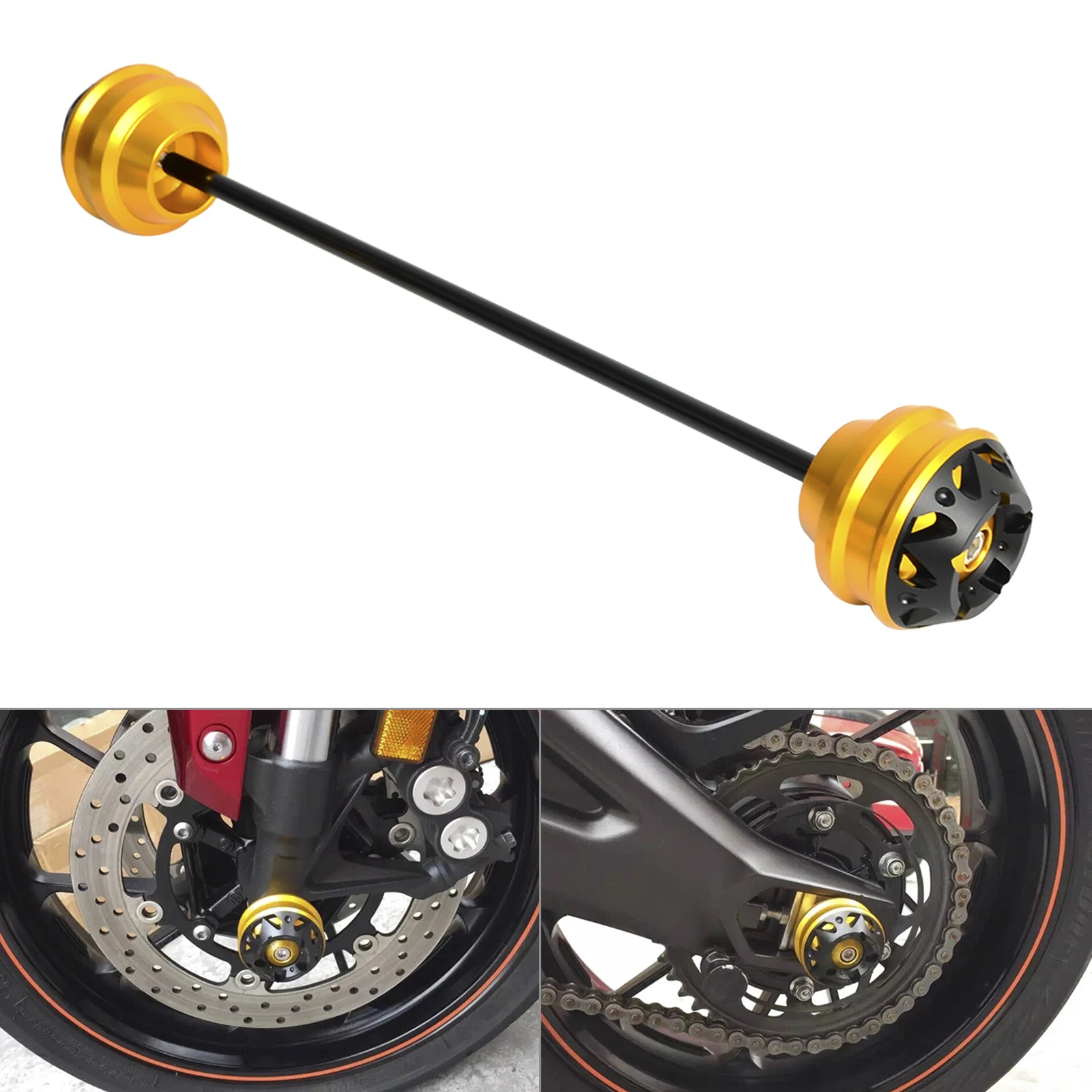 

CNC Rear Axle Sliders Swingarm Sliders For Ducati Diavel Multistrada Monster 1200 1199 1299 Panigale 1198 1098 PANIGALE