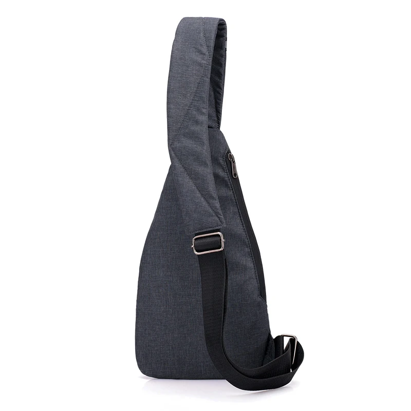  2018 New Anti-Theft Men's Messenger Bags Multi-pocket Sling Shoulder Bags Casual Chest Pack Travel  - 32869376152