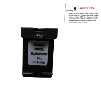 

YOTAT 1pcs Remanufactured ink cartridge for HP300XL HP300 Deskjet D1600 D2600 F2400 D5500 D2500 F4200 F4400 F4500 Printer Serie