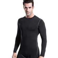 Спортивная рубашка с длинными рукавами для мужчин быстросохнущая Мужская футболка для бега змеиная одежда для фитнеса и спортзала Топ для мужчин s Rashgard футбол Джерси 1019