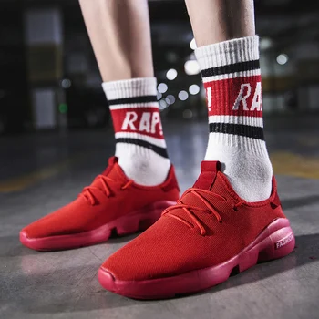 

Summer Large Size Casual Breathable Knit Sports Shoes